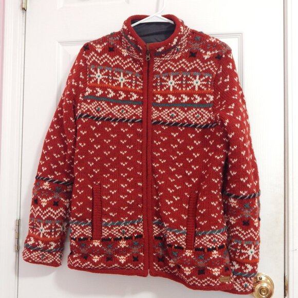 Women’s Laundromat Wool Zip Up Cardigan - Picture 2 of 12